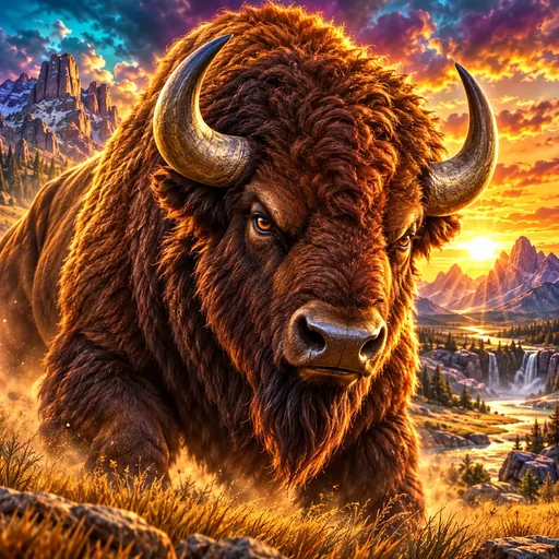 Big Bad Bison slot cover art