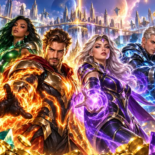 4Squad pokie cover art from Red Tiger Gaming